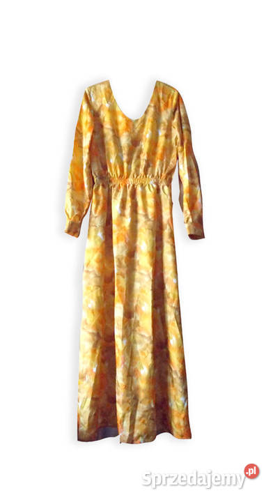 sukienka boho sukienka maxi ruda sukienka Spódnice i sukienki Kraków