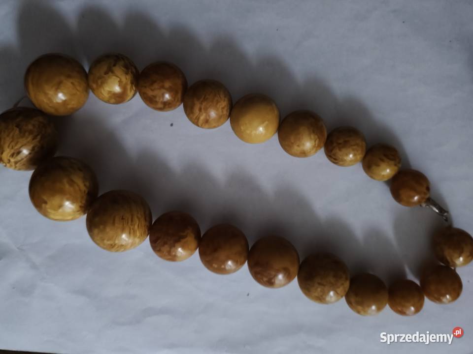 Naszyjnik Bursztyn Vintage Białystok