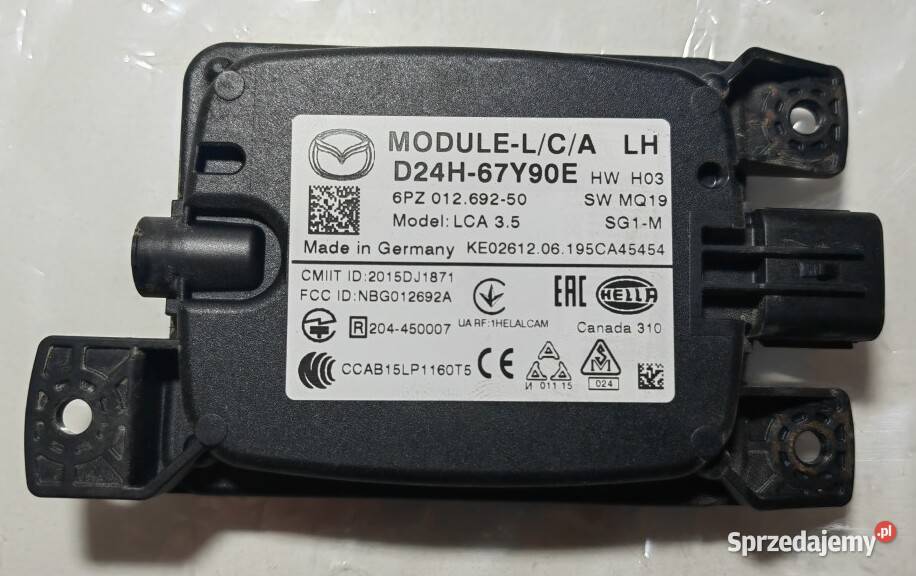 Mazda CX3 sensor czujnik martwego pola punktu Rożnów