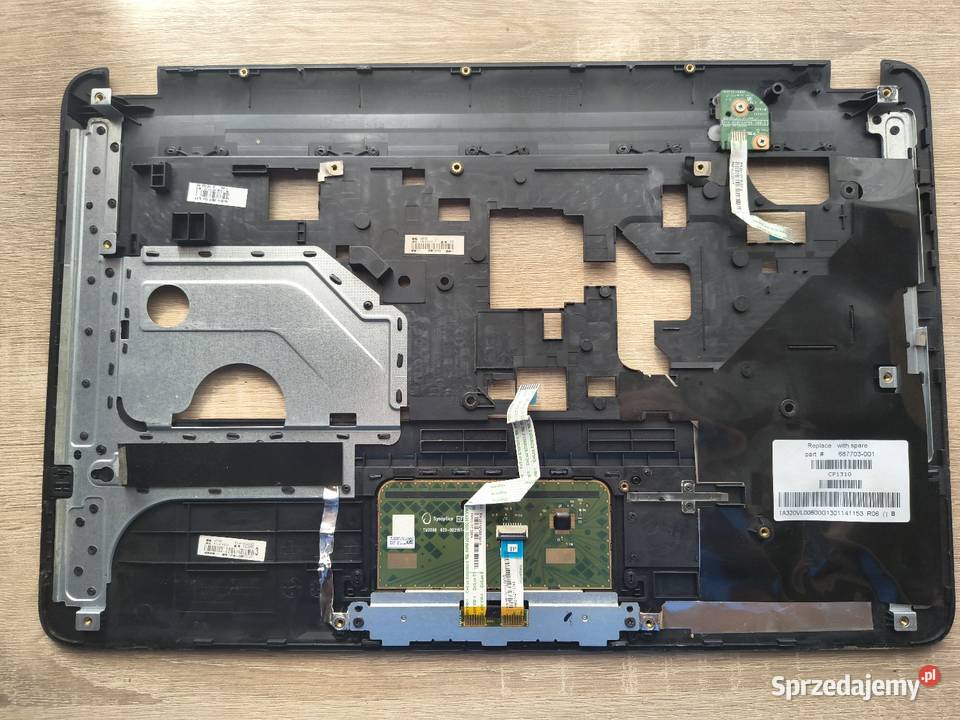 HP 650 655 Palmrest Obudowa Górna Touchpad małopolskie Bolesław