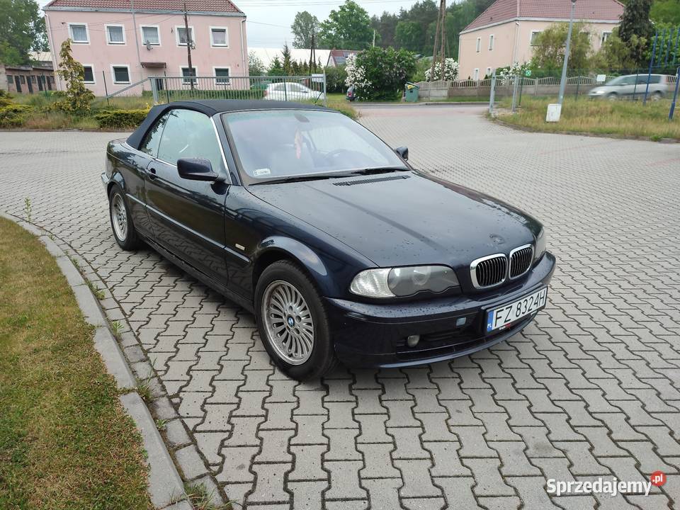 BMW E46 Cabrio 25 benzyna granatowy BMW