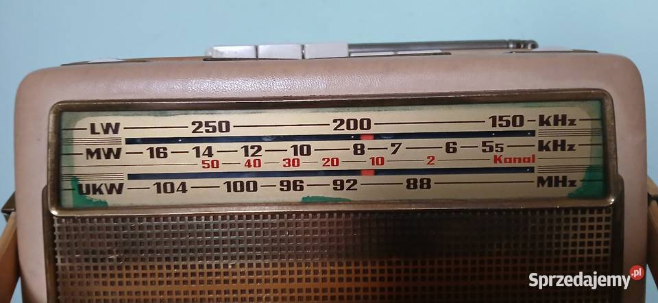 Radio tramzystorowe z lat 60 tych Kraków sprzedam