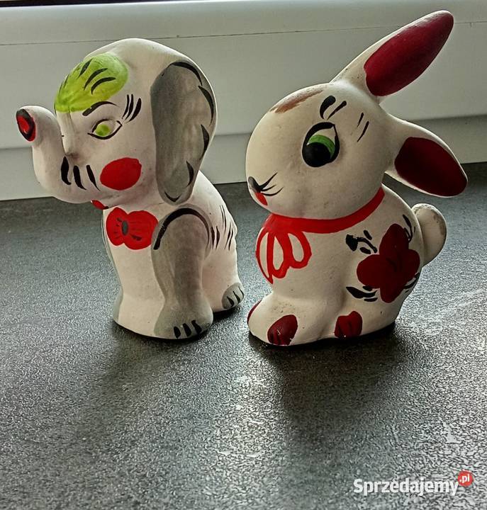 Stare figurki ceramiczne