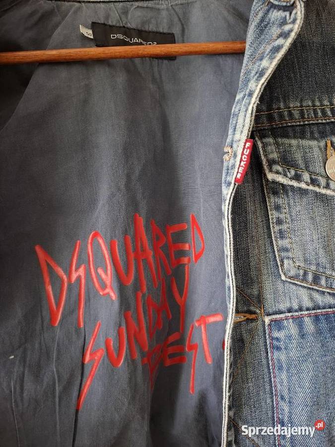 Kurtka jeansowa DsQuared2 Kraków