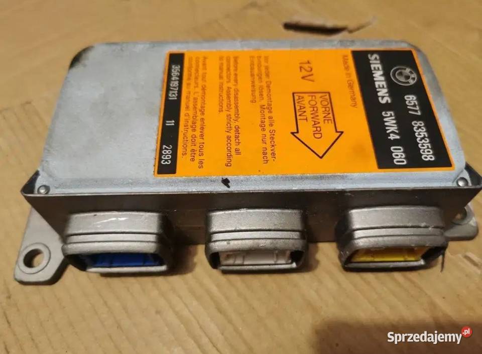 Moduł sensor airbag BMW e36 Żory
