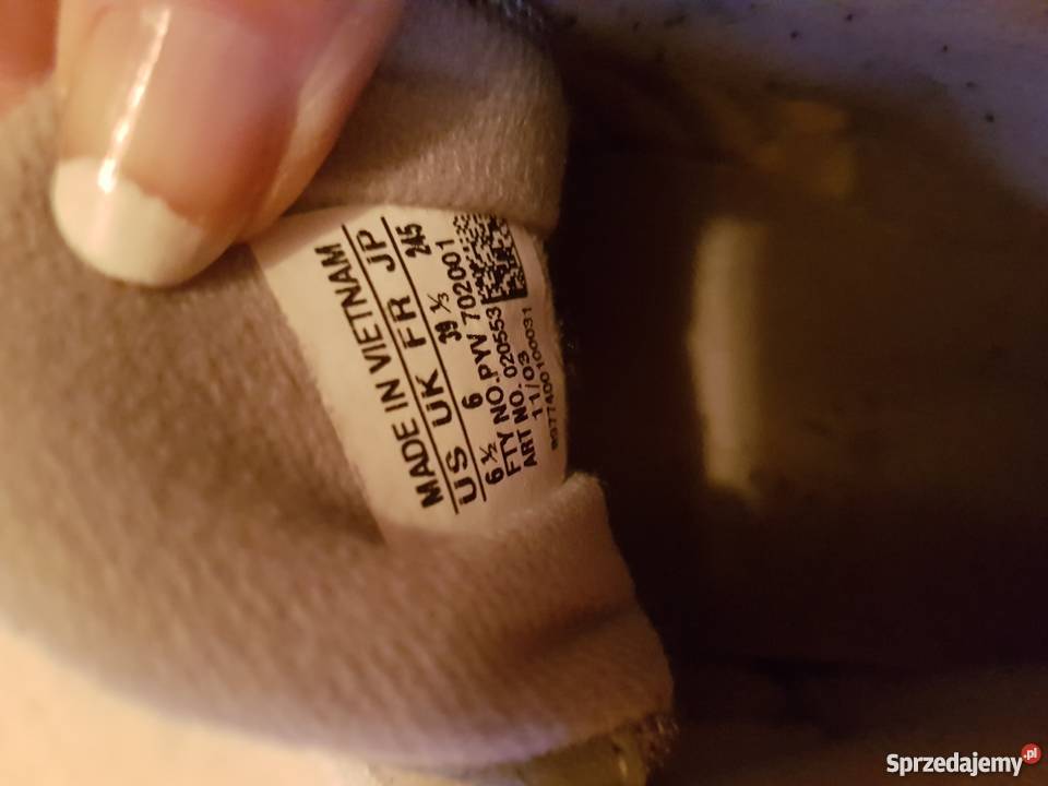 Adidasy firmy Adidas okazja Rozmiar 39 mazowieckie Warszawa