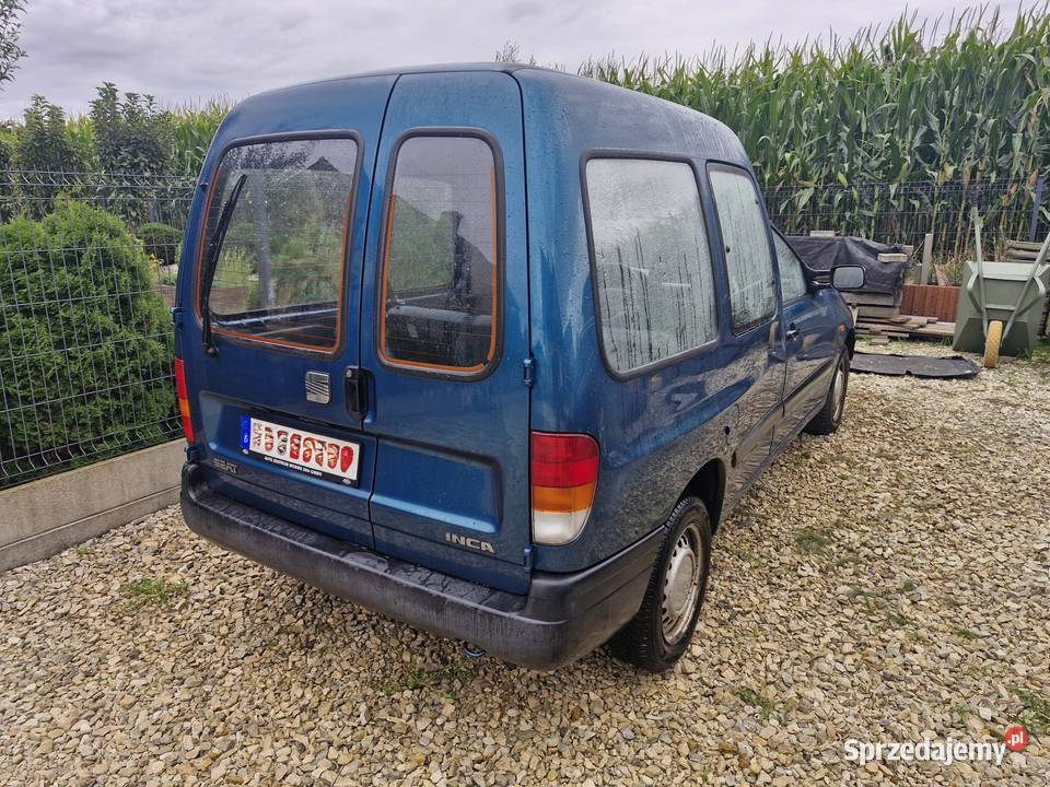 Seat Inca 14 benzyna z Niemiec I właściciel śląskie Pyskowice