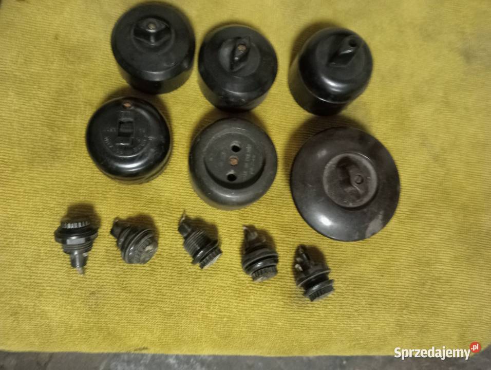 Stare włączniki światła Ogrodzieniec