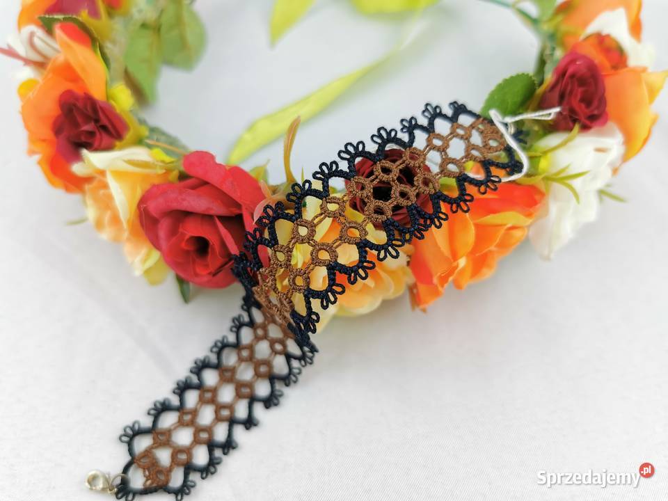 Bransoletka frywolitkowa