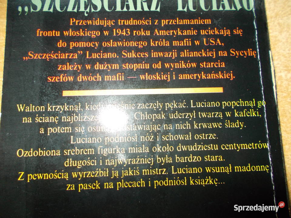Jack Higgins Szczęściarz Luciano Głubczyce sprzedam