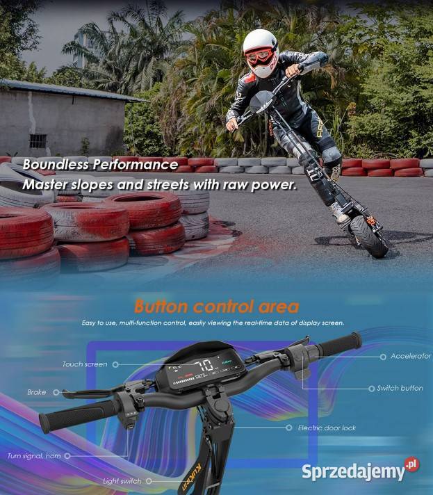 Hulajnoga elektryczna Kukirin G4 serwis Pojazdy elektryczne Warszawa