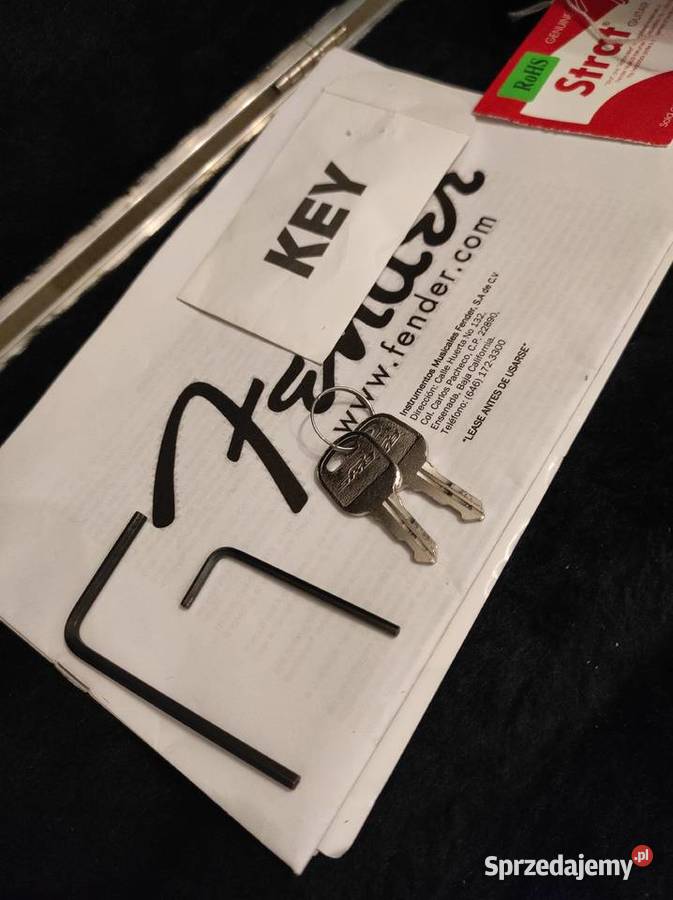 Gitara leworęczna Fender Deluxe USA Drawsko Pomorskie