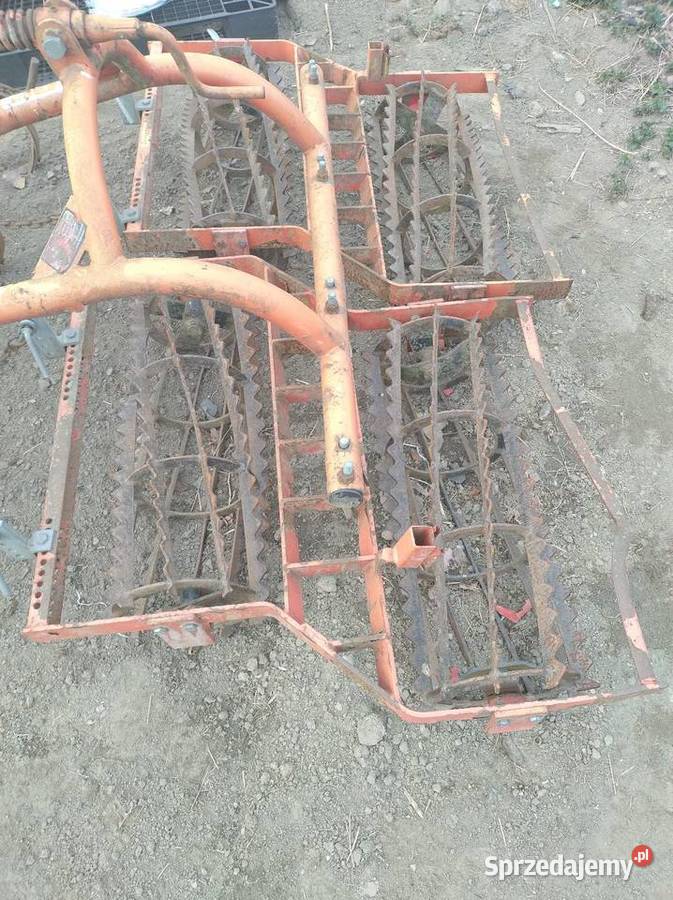 Kultywator z podwójnymi wałkami 18m nieuszkodzony Skierniewice