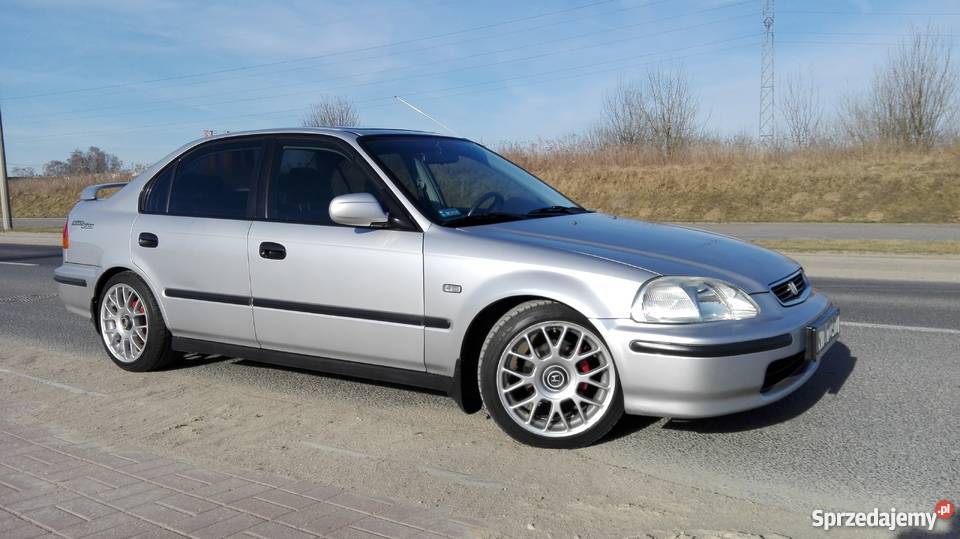 Honda Civic VI sedan ZADBANA gniazdo AUX warmińsko-mazurskie Lubawa
