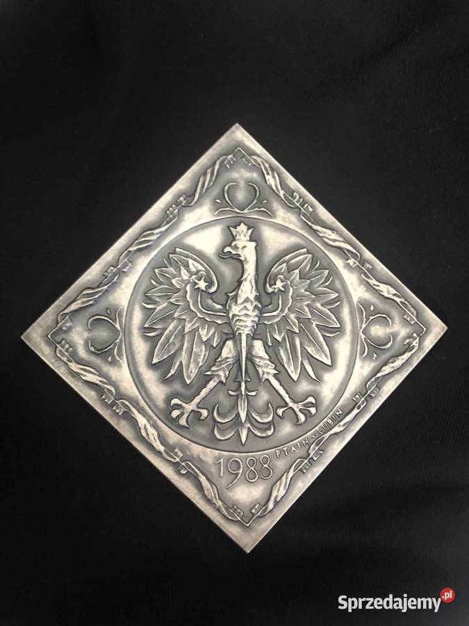 PRL Medal 70 rocznica odzyskania niepodległości Łowicz