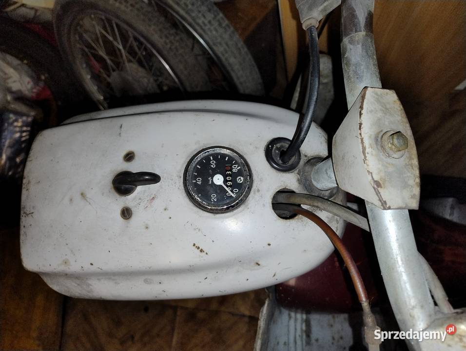 Jawa 50 kaczka zarejestrowana PRL 6500km Jawa Łazy