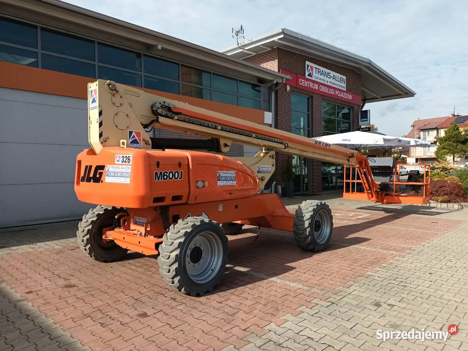 Podnośnik teleskopowy JLG M 600 J 326 podest Koła Jasło