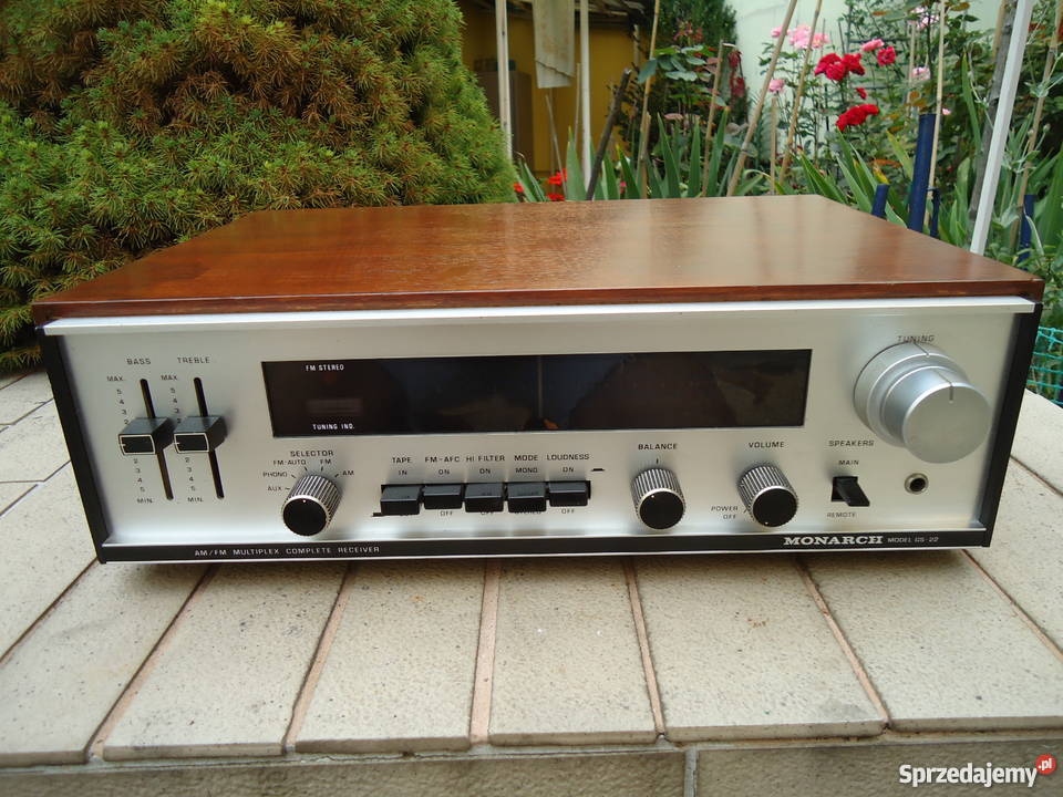 STARE RADIO AMPLITUNER MONARCH GS22 JAPAN Nowy Sącz