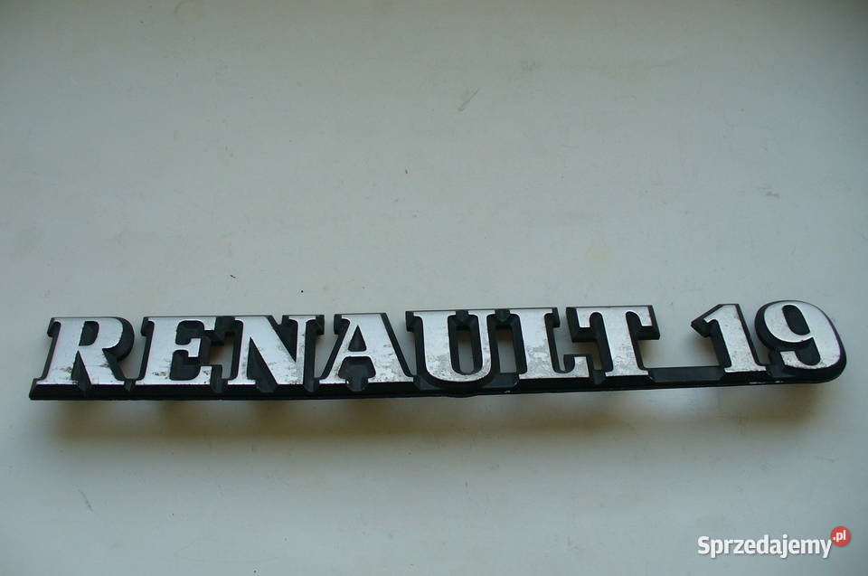 Znaczek emblemat RENAULT 19 Lędziny
