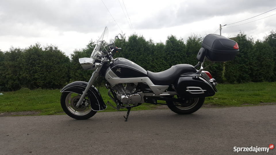 Romet R250V V250 kufry Kamień