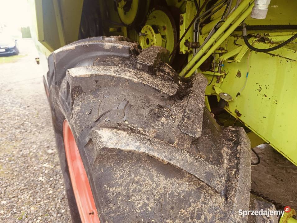 Claas Dominator 76 heder 36m wózek John Deere Zbożowe lubelskie Bystrzyca Stara