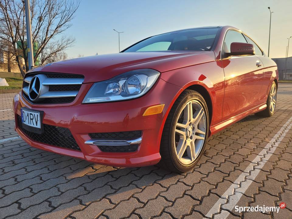 MercedesBenz C250 W204 coupe panoramadach benzyna Wrocław