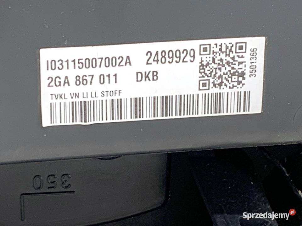 BOCZEK DRZWI LEWY PRZÓD VW TROC Crossover podkarpackie