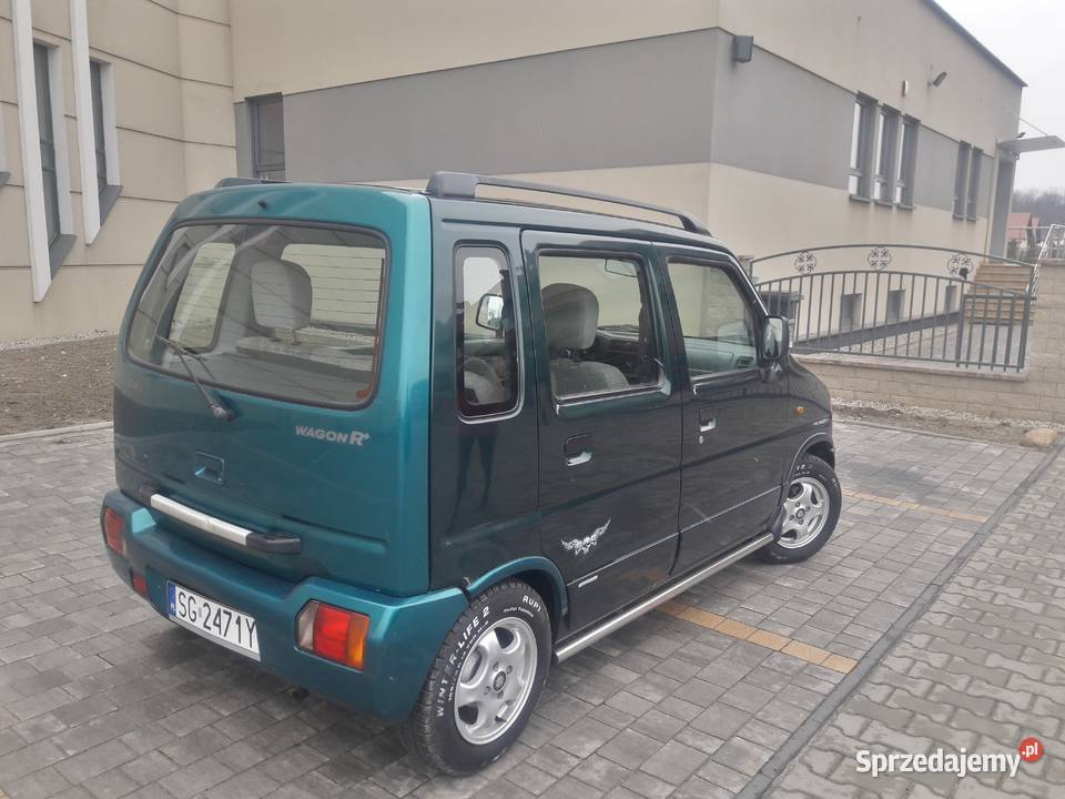 SUZUKI WAGON R 4x4 1999r Wspomaganie Elektryczne poduszka powietrzna
