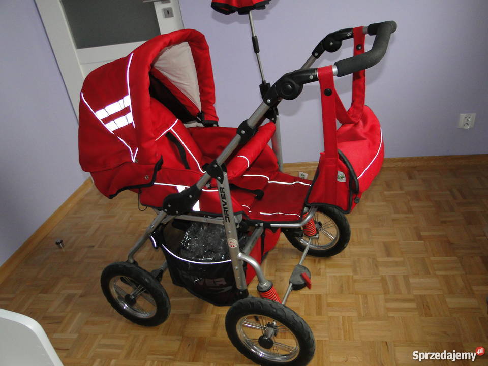 Wózek dziecięcy firmy Implast DRIVER 4XL komplet Rozkładane