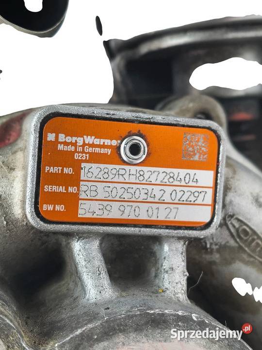 TURBOSPRĘŻĄRKA Renault Megane Scenic III Fluence Chełm