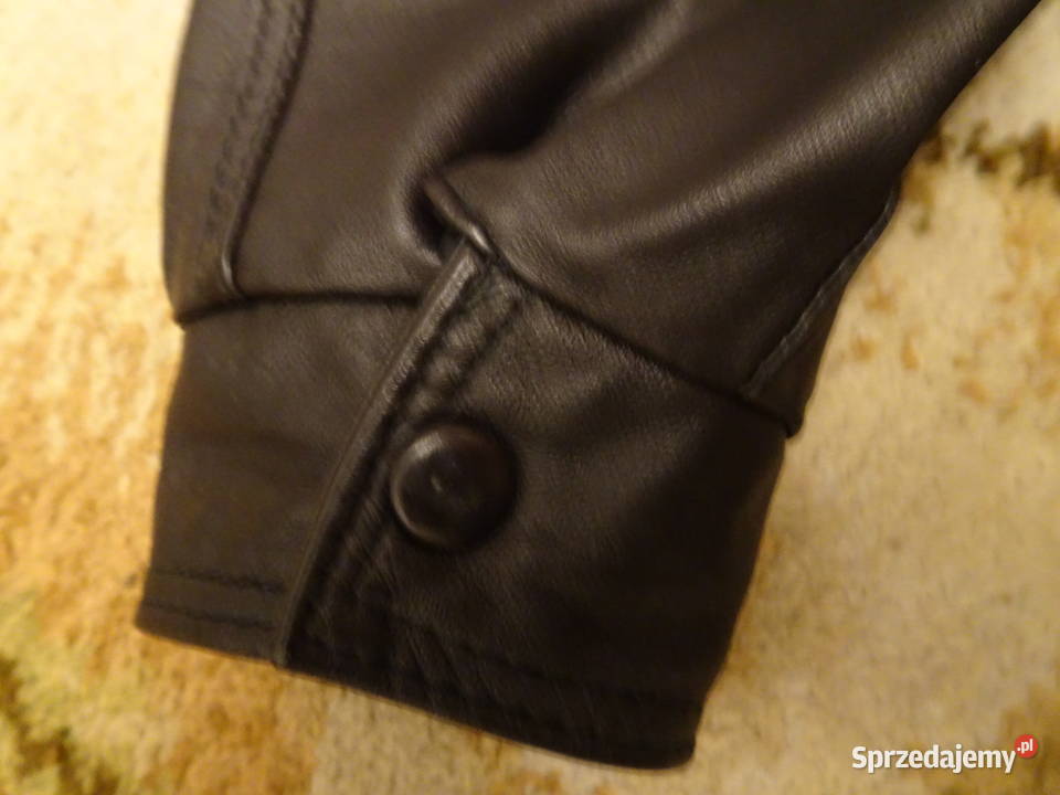 czarna skórzana kurtka męska XXL Warszawa