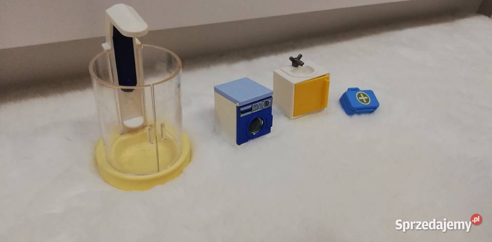 Zestaw Playmobil ogród łazienka salon klocki Playmobil