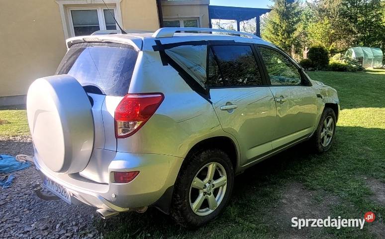 Toyota Rav4 20 BG Przetarty bok 4x4 przyciemniane szyby Lubatówka