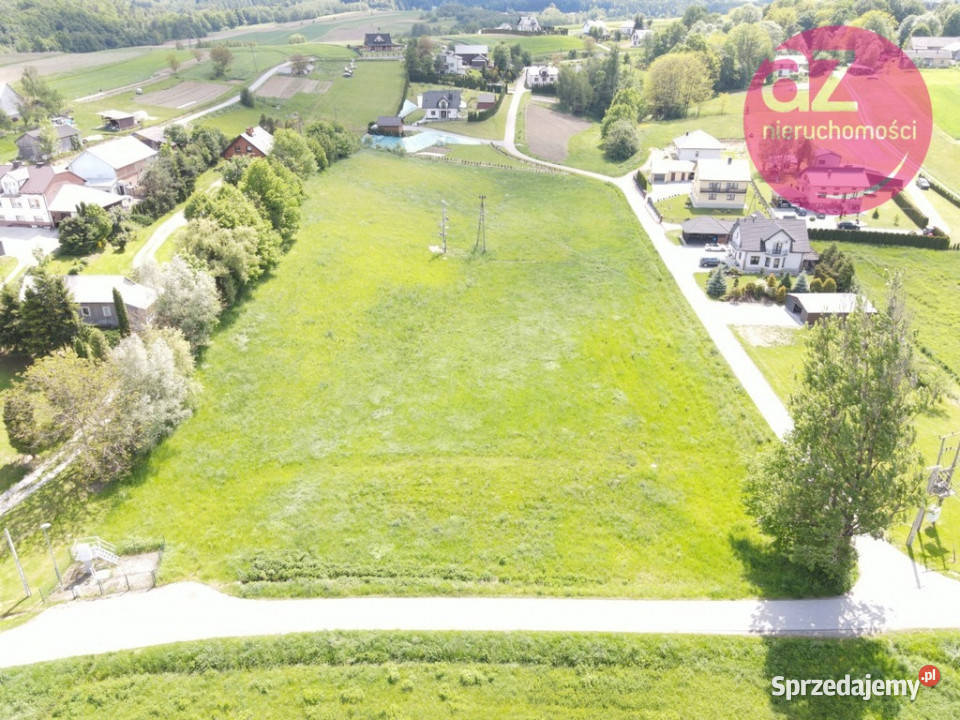 Działka budowlana w Olszynach w 180000 asfalt małopolskie Olszyny