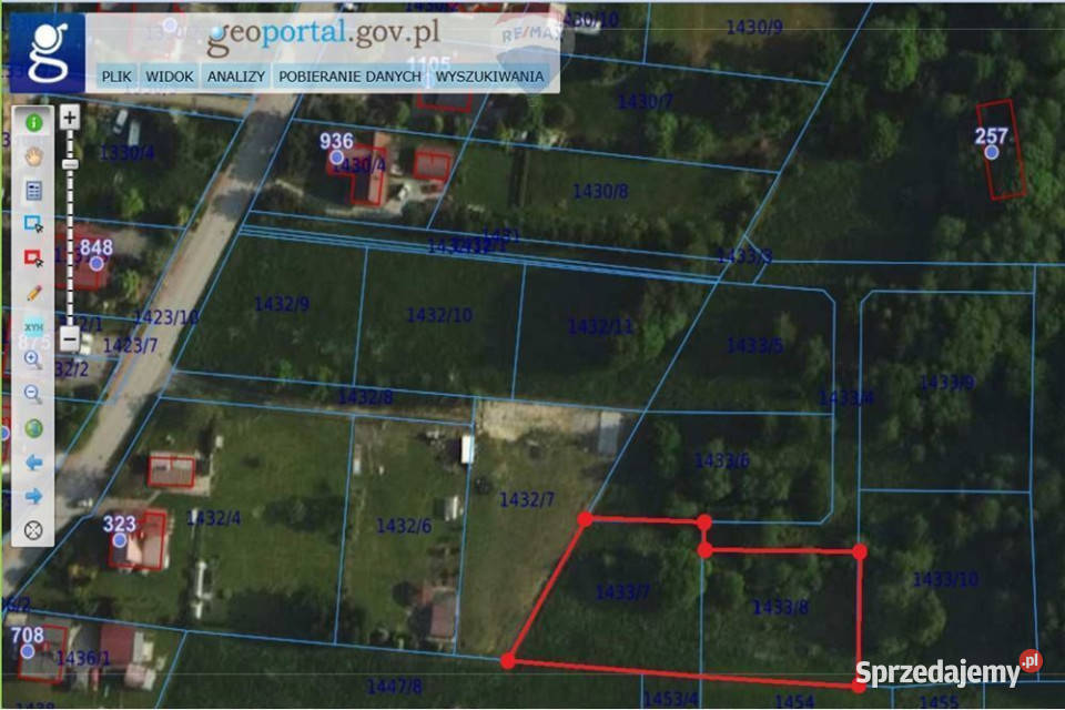 Dwie działki budowlane w Jasienicy TOP