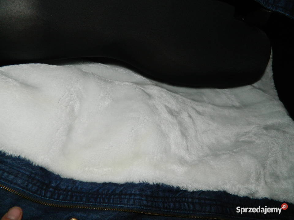 Glam Amour jeansowa ciepła kurtka SM Trzebinia sprzedam