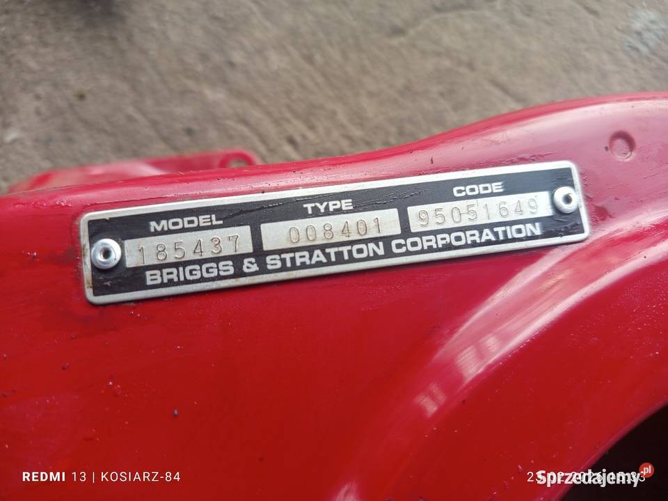 Szarpak oryginał 9hp 918hp Briggs stratton Milicz sprzedam