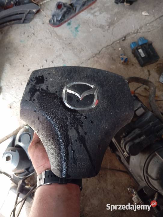 poduszka powietrzna Mazda 6 osobowe Wyposażenie wnętrza łódzkie Łódź