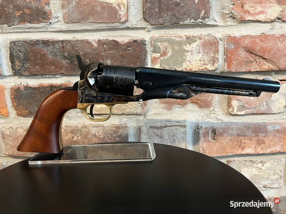 Rewolwer czarnoprochowy Colt 1860 8 CAS44 śląskie Tarnowskie Góry