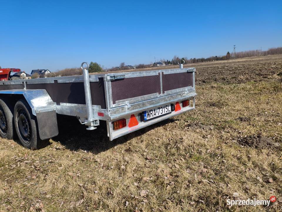 Przyczepka sam dwuosiowa Ruda Wielka sprzedam