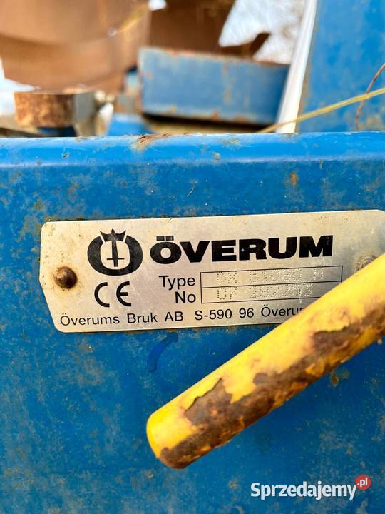 Pług OVERUM 5skibowy obracalny Ujście sprzedam