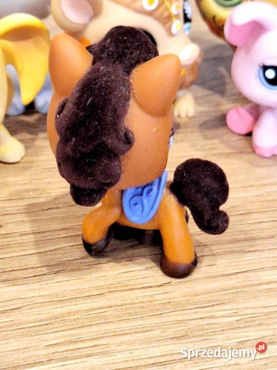 Koń zamszowany Littlest Pet Shop brązowy/beżowy Braniewo