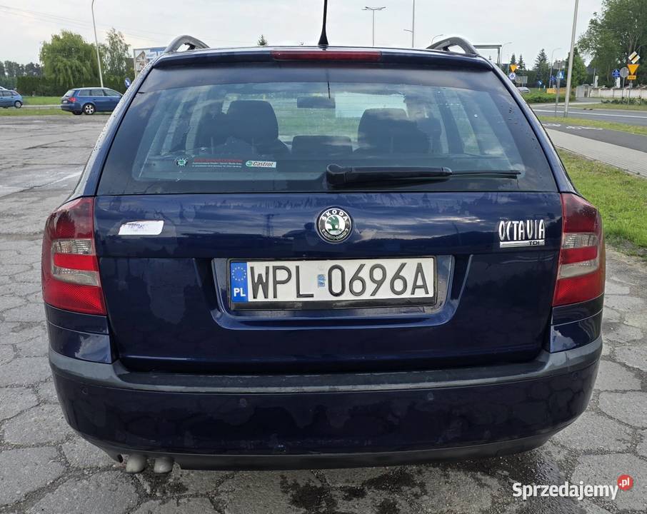 Skoda Octavia 2 Kombi 19 Tdi granatowy Brudzeń Duży
