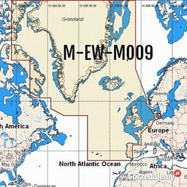 CMap NT cała Europa Zachodnia jacht morski Miłków