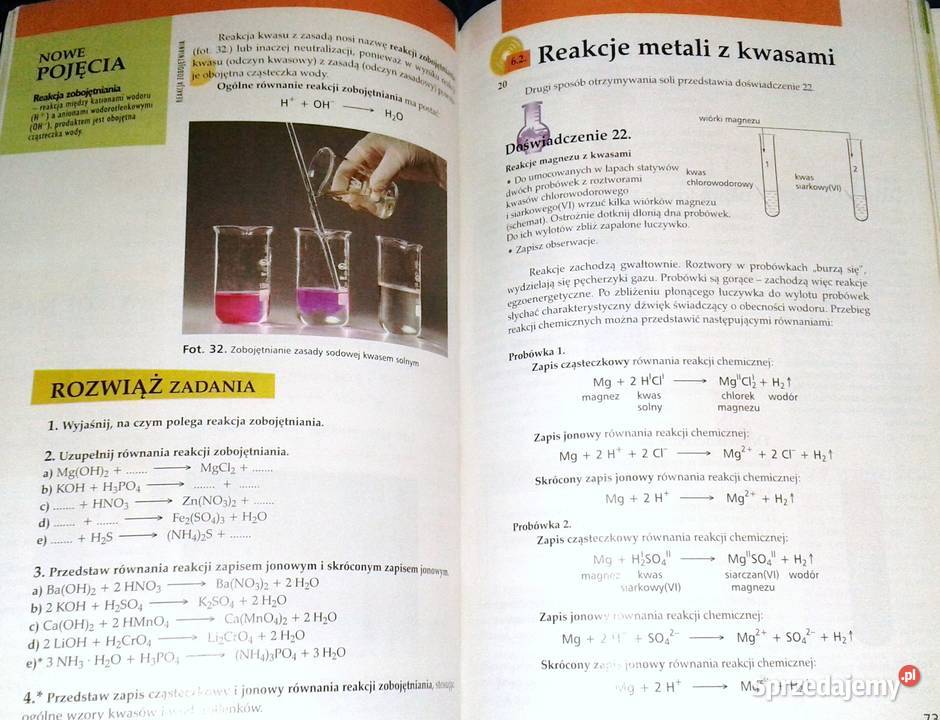 Chemia Nowej Ery 2 Podręcznik J i T Kulawik M Chełm