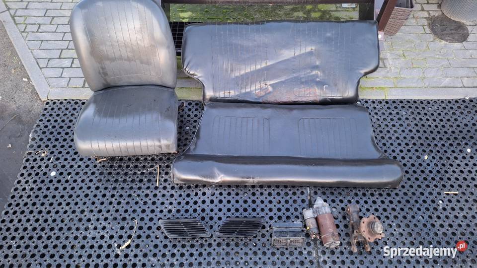 Fiat 126p silnik 650 zwrotnica rozrusznik kratka Środa Wielkopolska