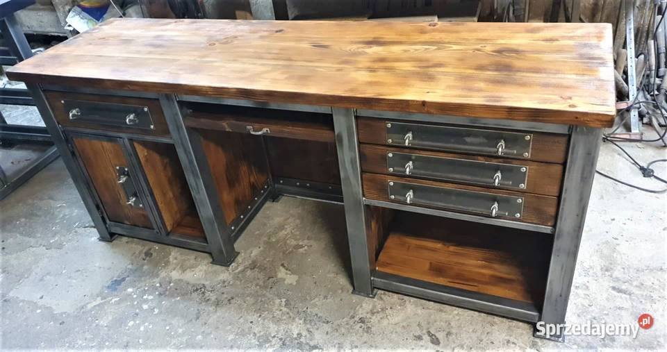 Industrialne Biurko Biurko Loft sprzedam