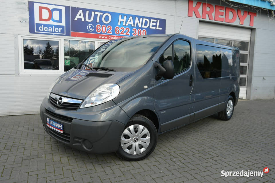 Opel Vivaro 20 CDTI LONG 6osobób Brygadówka elektryczne lusterka