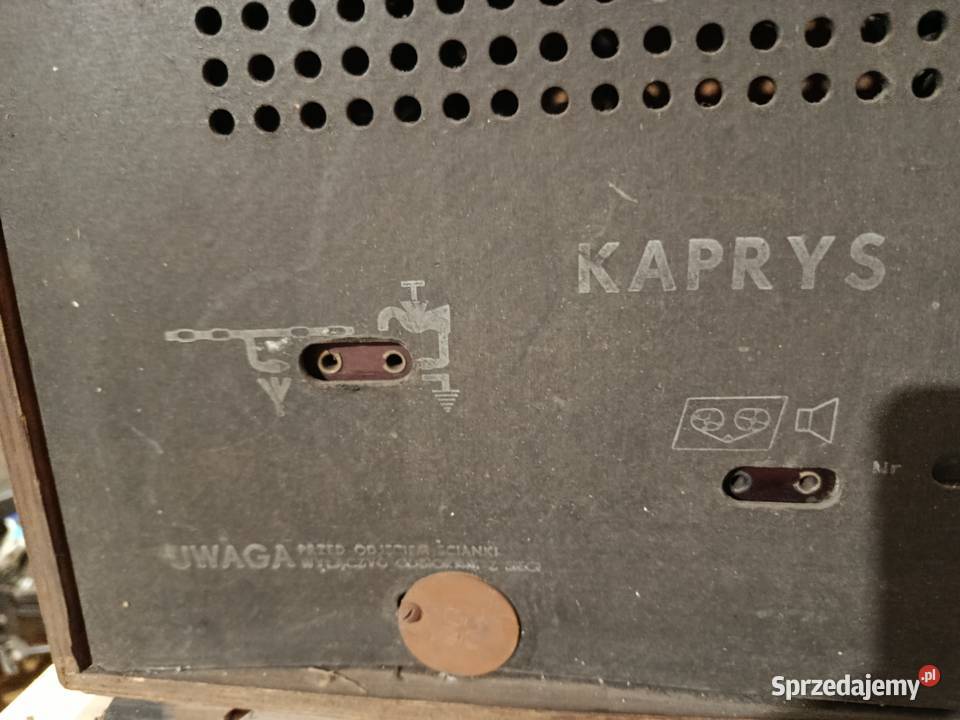 Radio kaprys z lat 60 zabytek Rydułtowy sprzedam