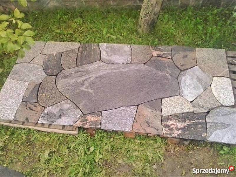 Kamień polny płomieniowany ok gr2 dekoracyjny Kartuzy sprzedam